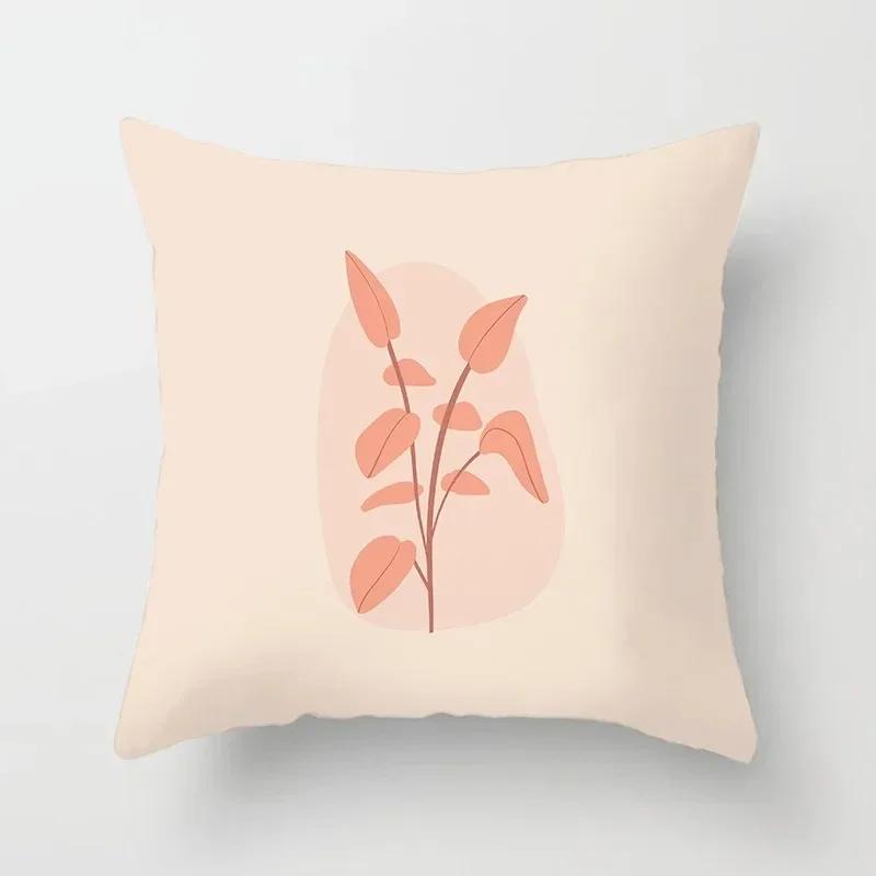 Роскошная наволочка для дома, квадратная, для офиса, декоративная, на подушку, с цветочным, лиственным, пустынным, кактусовым узором, украшение 66x66cm